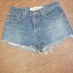 GAP High Waisted Jean shorts